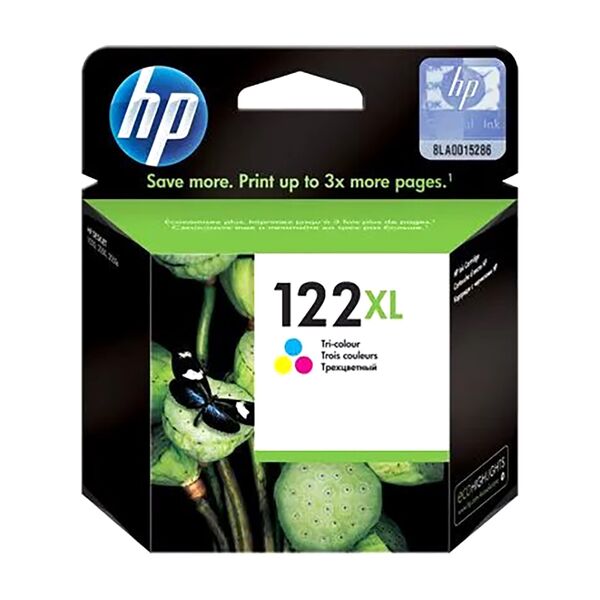 Hp High Yield Original Ink Cartridge Tricolor, 122XL