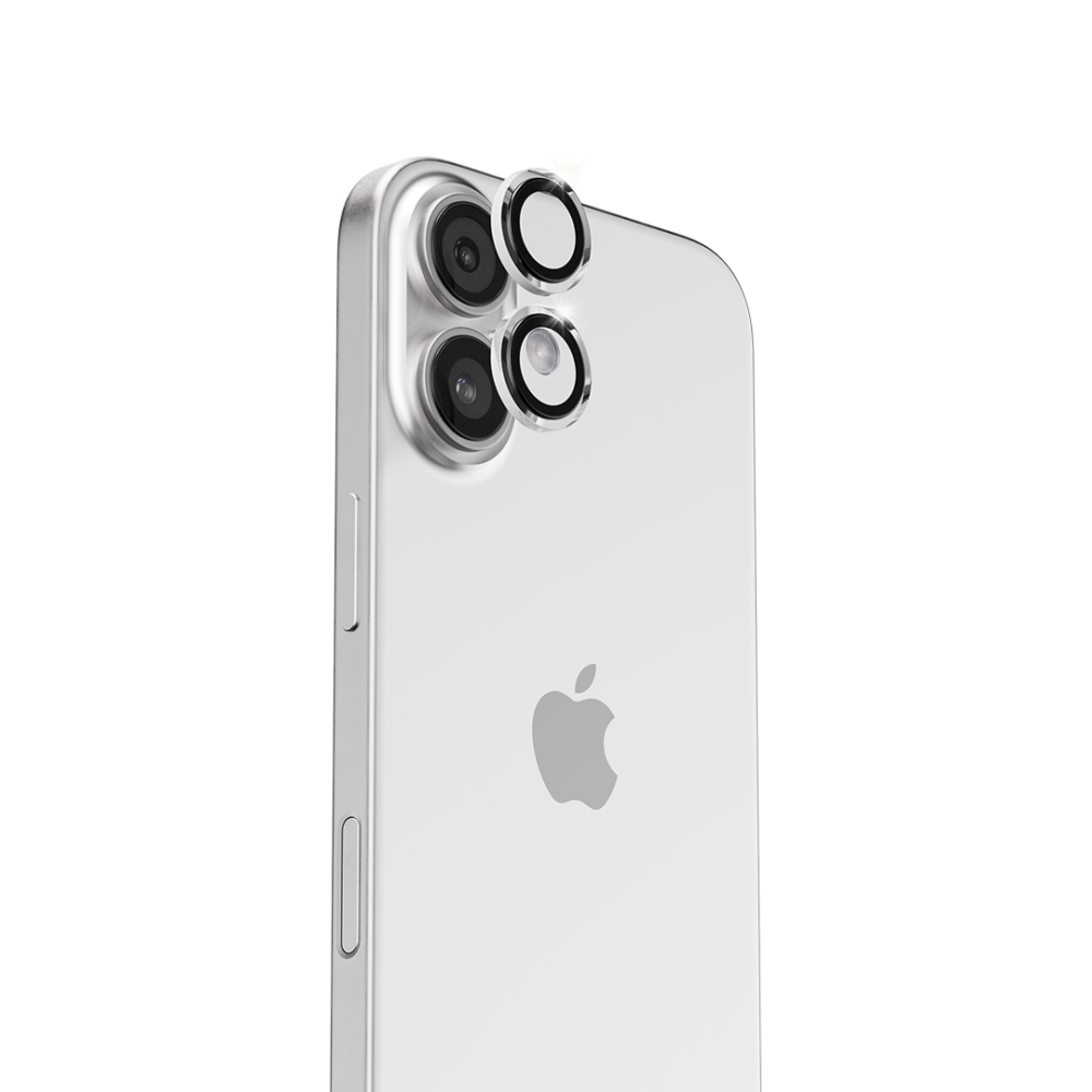 Blupebble Graphene Camera Lens Protector iPhone 16/16Plus, Clear