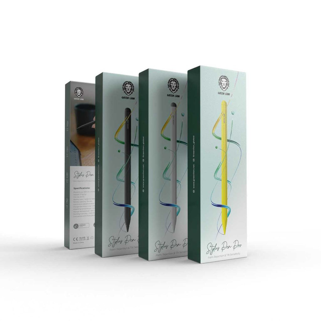 Green Lion Stylus Pen Pro White