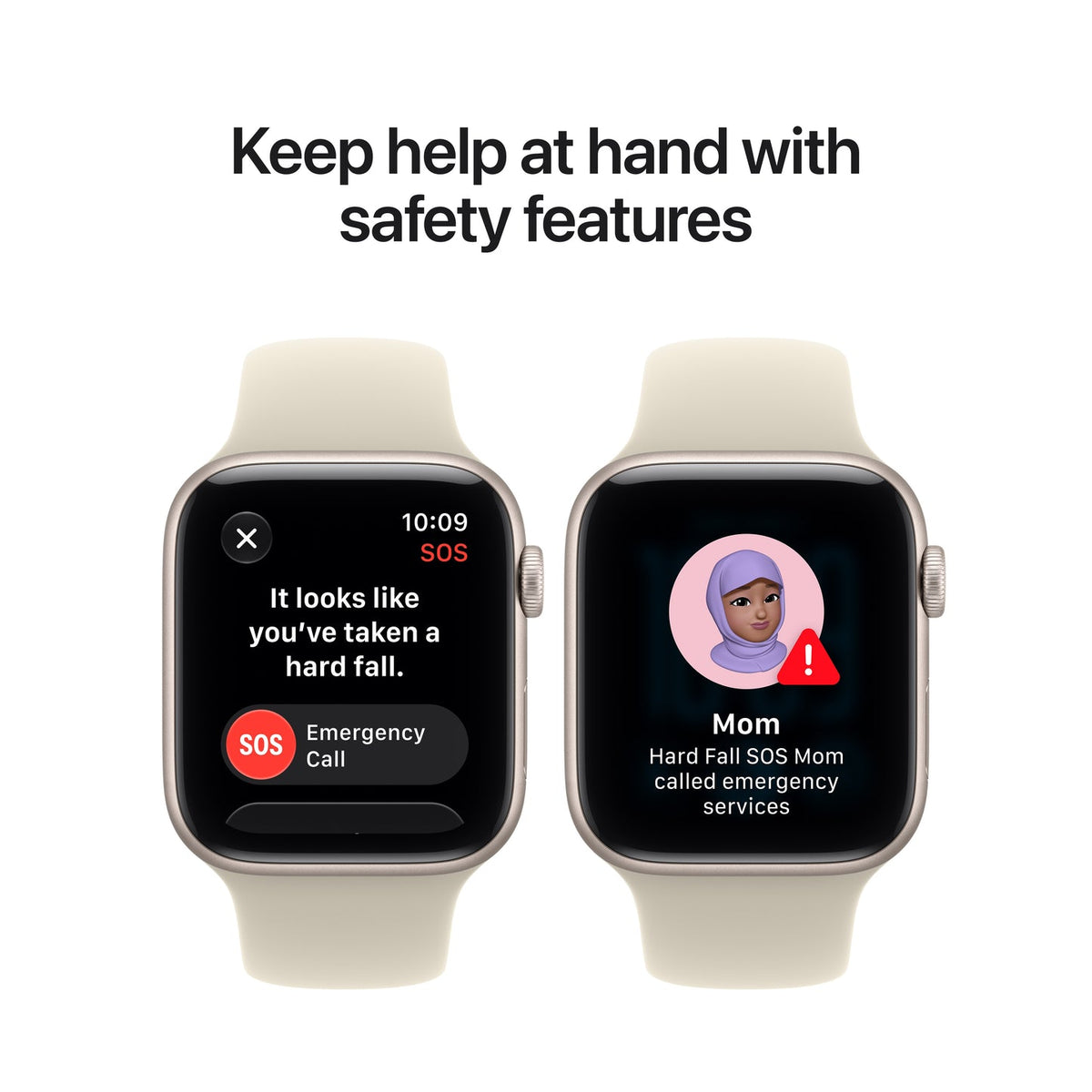 Apple Watch SE 3 GPS + Cellular 44mm – Midnight Aluminium Case with Midnight Sport Band (S/M) – S10 Chip, 5G, Always-On Retina Display, 18-Hour Battery