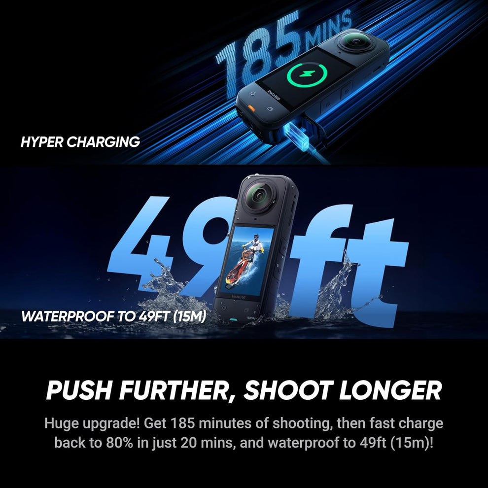 Insta360 X5 360° Camera Essentials Bundle