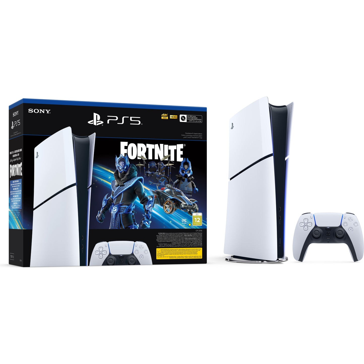 SONY PlayStation 5 DIGITAL+FORTNITE SWIFT CONSOLE BUNDLE, CFI2016B01FORTNITE