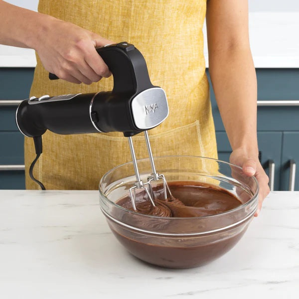 Ninja Foodi 3-in-1 Hand Blender, Hand Mixer, Chopper & Food Processor with 3 Attachments, 850W