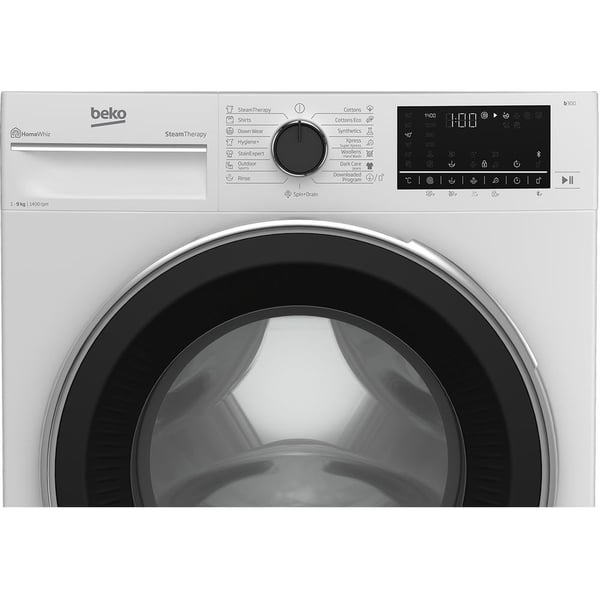 BEKO WTV9314XW WASHER, 9 kg Capacity, 1400 RPM, Knob Control, 220-240 Volts, 50 Hz, 9 kg Capacity, Turkey, white