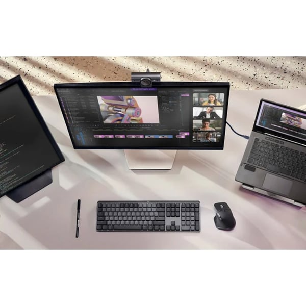 Logitech Webcam - Mx Brio 4K Ultra Hd Collaboration And Streaming Webcam , GRAPHITE, 960-001559