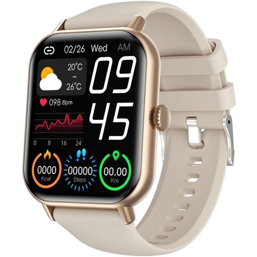 INET INWATFBW73 — 2.01" Smart Watch, Bluetooth Call, Activity Tracking, Magnetic Charging (Assorted)