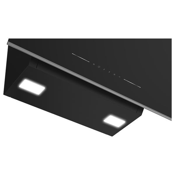 Beko Cooker Hood, 1 Year Warranty, Black, BHCA66741BBHS