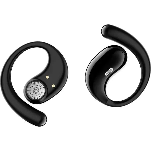 Swiss Military Delta 7 Open Stereo True Wireless Earbuds – Black