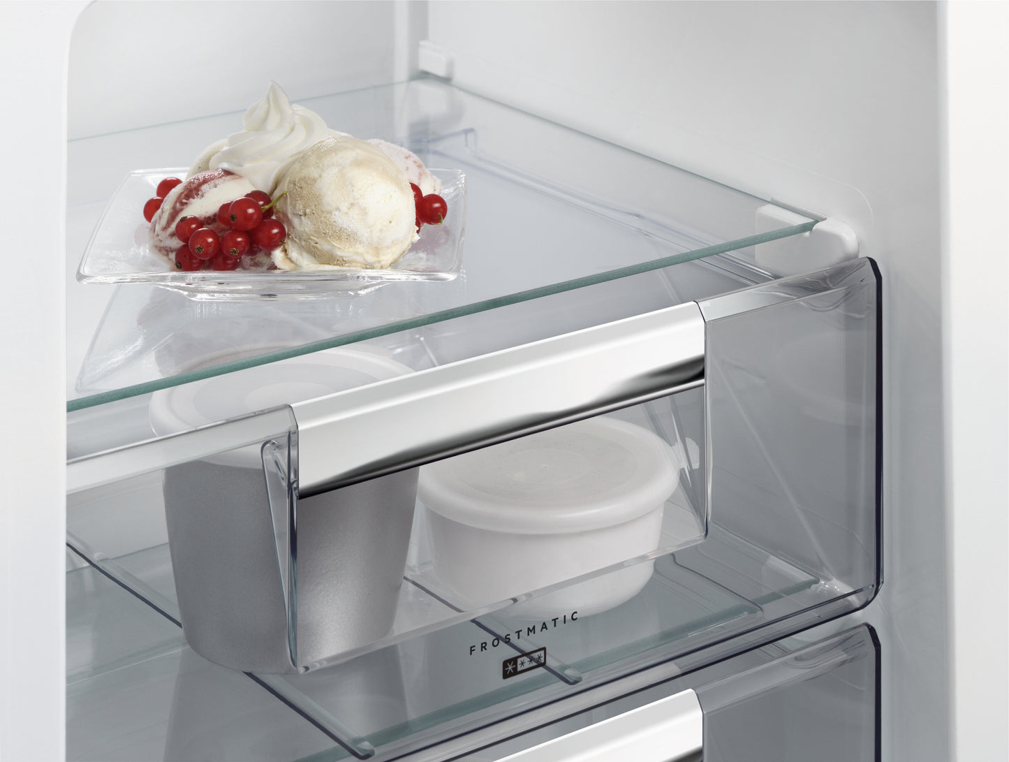 AEG Built-in Freezer 204 litre, No Frost, 3D circulation, Energy saving, Built-in, White, ABE81816NC