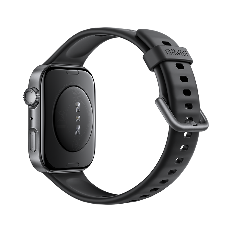 Huawei Watch Fit 4, Black Strap + Extra Dark Green Strap