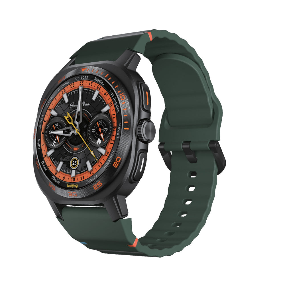 Smartix Premium Hybrid Smart Watch with 1.4 Inch Amoled Screen