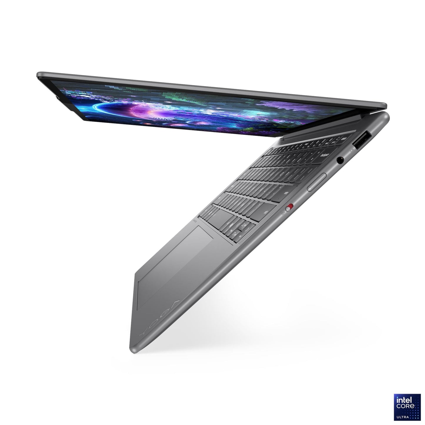 Lenovo Yoga Slim 7 Aura Edition 14ILL10 Copilot+ PC Intel Core Ultra 7-258V, 32GB RAM, 1TB SSD, 14-inch display, Luna Grey, 83JX001HAX