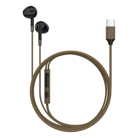 MYX PRO BASS X TYPE-C STEREO EARPHONES GLD