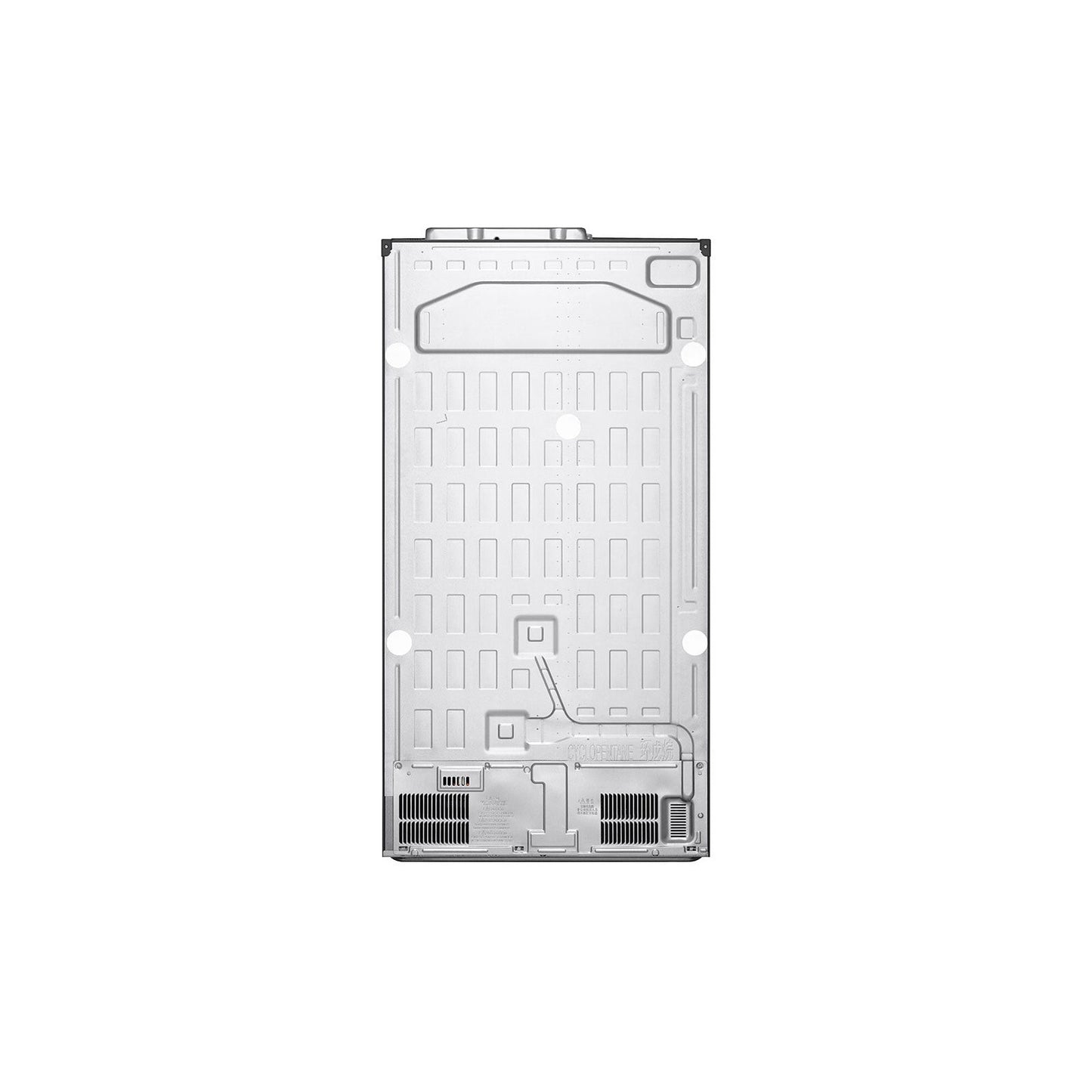 LG Side by Side Refrigerator with LinearCooling, 658L, Silver, GR-B267KLJW
