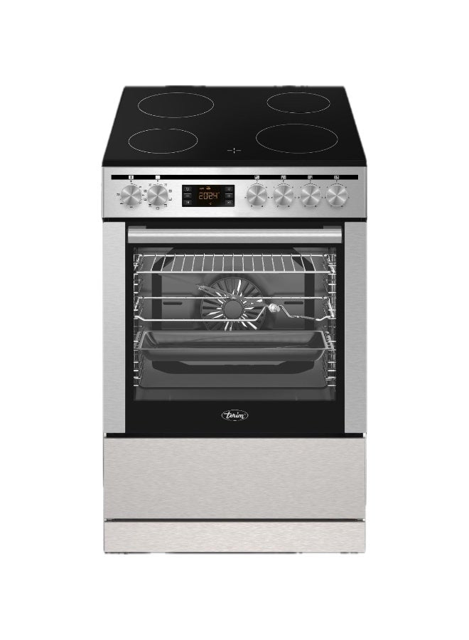 Terim 4 Burner Ceramic Cooker Stainless Steel 60cm, TERHFC66ST