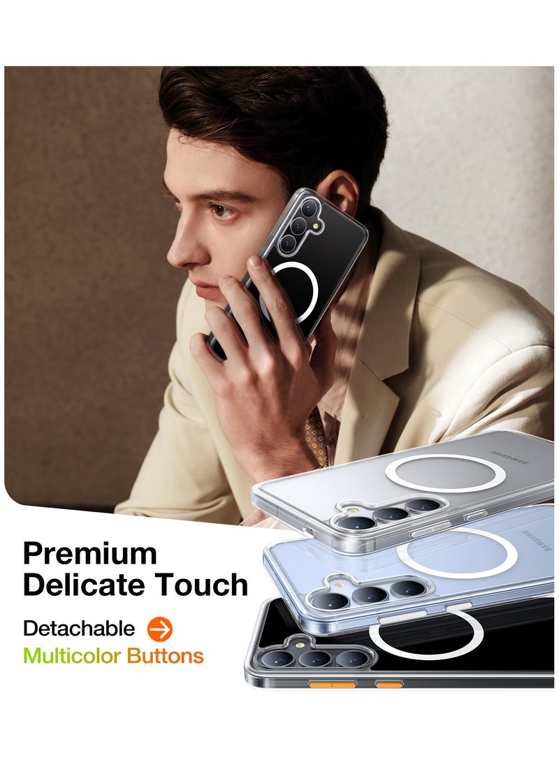 TORRAS Guardian Magnetic Case for Samsung Galaxy S25 - Clear