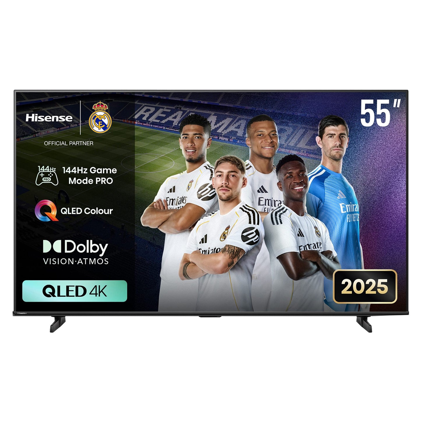 Hisense 55 Inch 4K QLED Smart TV, 2025 Model – 55Q71Q