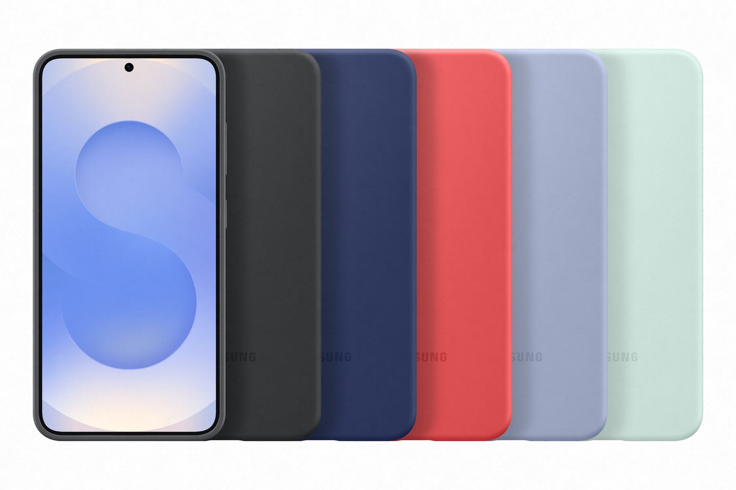 Samsung S25 Silicone Case Blue, EF-PS931CNEGWW