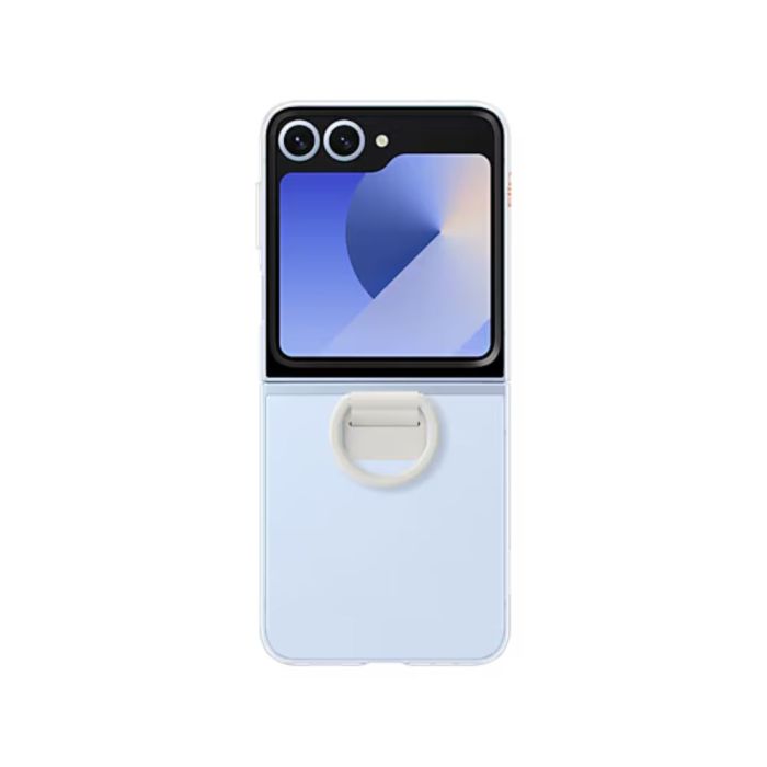 Samsung Flip6 Clear Case with Ring Transparancy