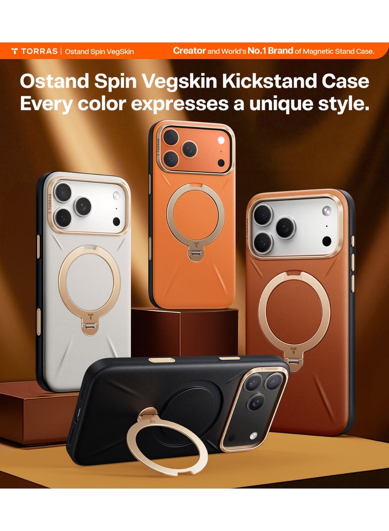TORRAS Ostand VegSkin iPhone 17 Pro Max - Black packaging