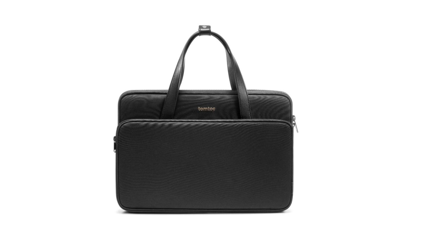 TOMTOC VERSATILE-A12 LAPTOP BAG BLACK