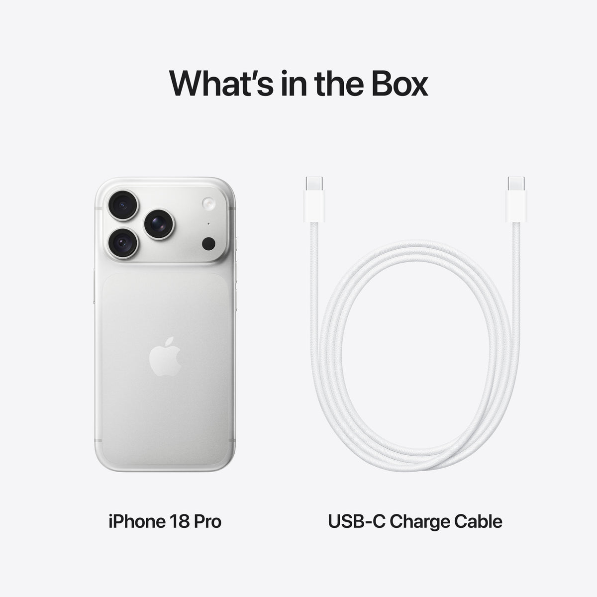 Apple iPhone 18 Pro 2TB Silver