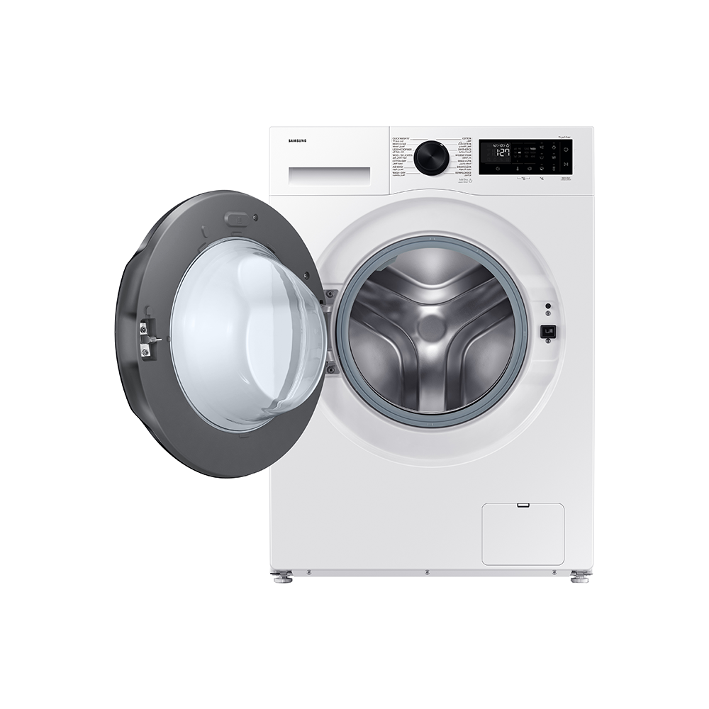 Samsung Front Load Washing Machine, 10/6.5 KG, 1400 Rpm, 10 YRS WARRANTY ON MOTOR , 1 Year Warranty, SMART INVERTER MOTOR, White Color, WD10DG5B15BEGU