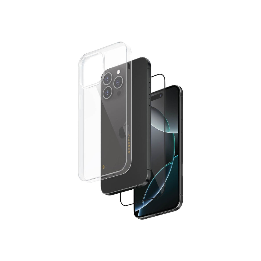 Smartix Premium Case + Glass Protector for iPhone 16 Pro Max