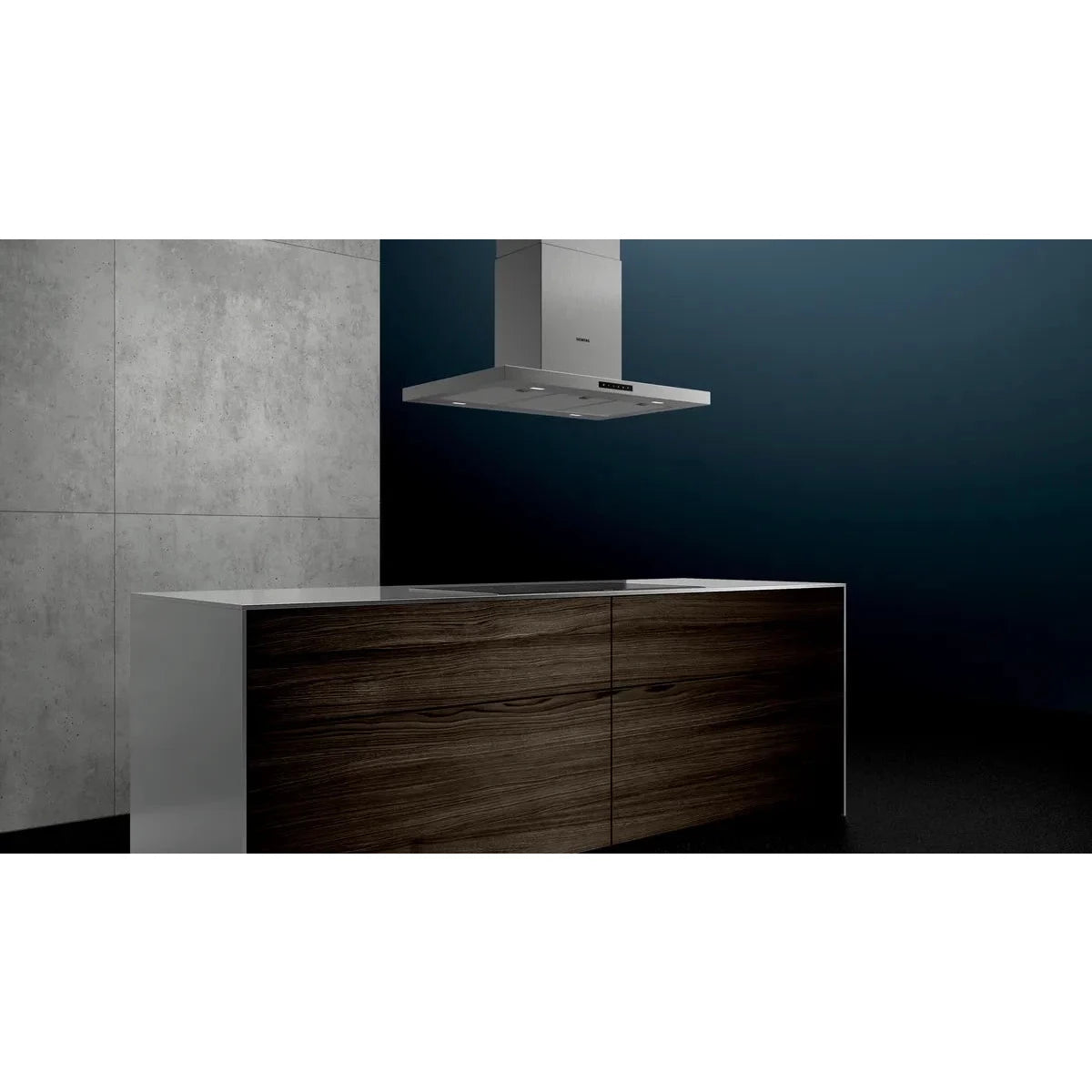Siemens iQ300 Built-in Island Cooker Hood 90cm, Stainless steel, LF97BBM50M