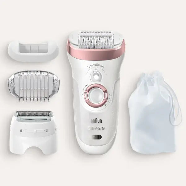 Braun Wet And Dry Epilator SES 9720 White