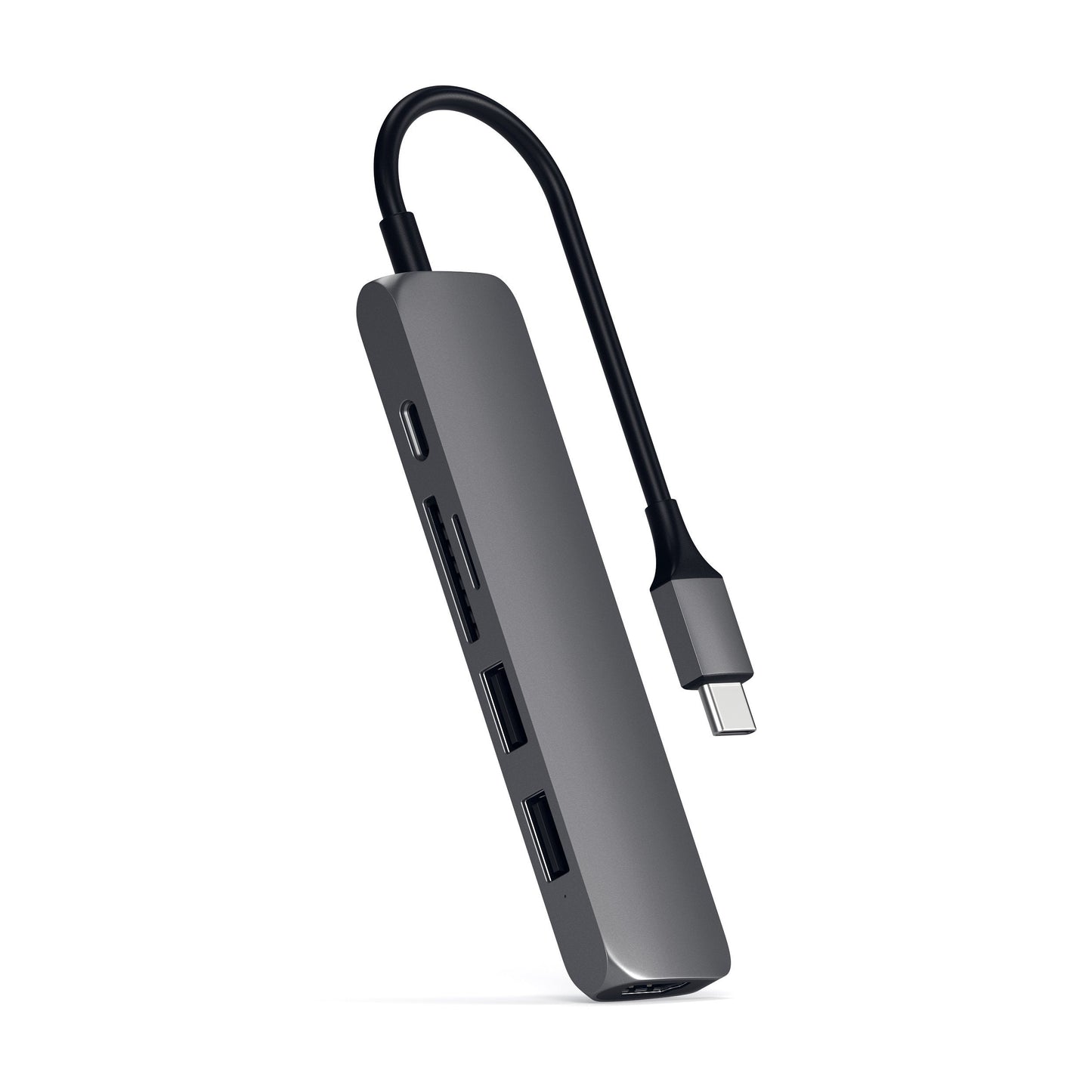 Satechi Slim Type-C Multi-Port USB Hub Grey