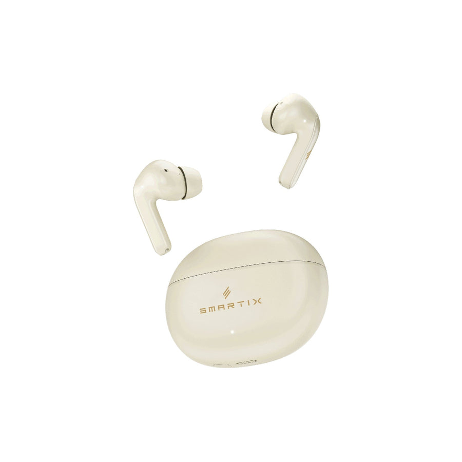 Smartix Premium ANC 1 Wireless Earbuds, Beige