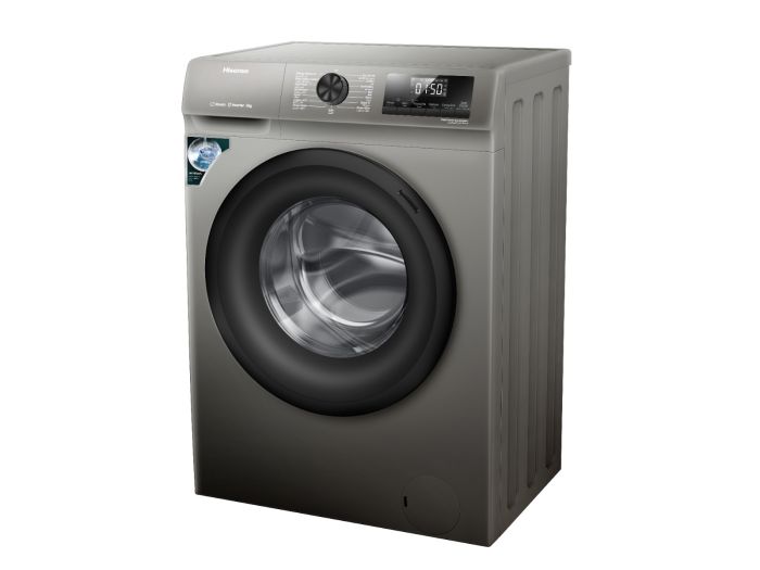Hisense Front Load Washing Machine, 8 Kg, Titanium Grey, WFQP8012JTS