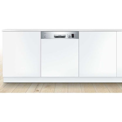 Bosch Series 4 12 Place Settings Semi-Integrated Built-In Dishwasher 60 cm SMI53D05GC [Open Unit]