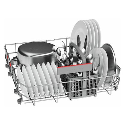 Bosch Series 6 13 Place Settings Semi-Integrated Built-in Dishwasher 60 cm Stainless Steel SMI68MS10M [Open Unit]