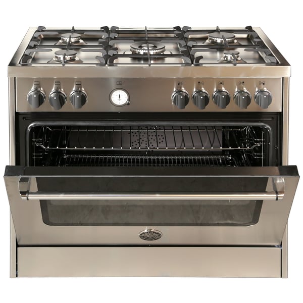 Bertazzoni 90x60 Full Gas Cooker, Steel, MAS905GGVLXC, 1 Year Warranty