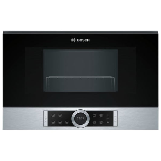 Bosch Series 8 Built-In Microwave 21L Stainless Silver BEL634GS1M [Open Unit]