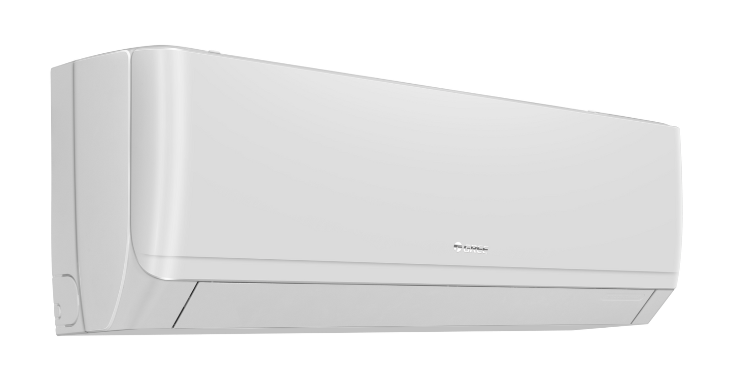Gree Split AC 1.5 Ton, Inverter Compressor, R410 Gas, Gold Fin Coating, Turbo mode, Remote control, White, iSAVE PLUS-18C3