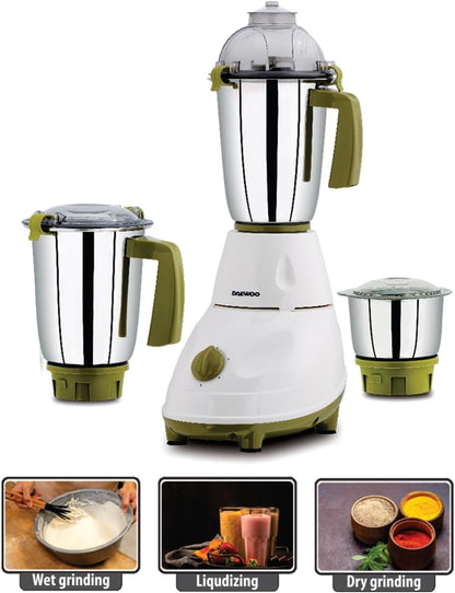Daewoo Mixer Grinder 1.5 Liters, 550W, DMG-5501