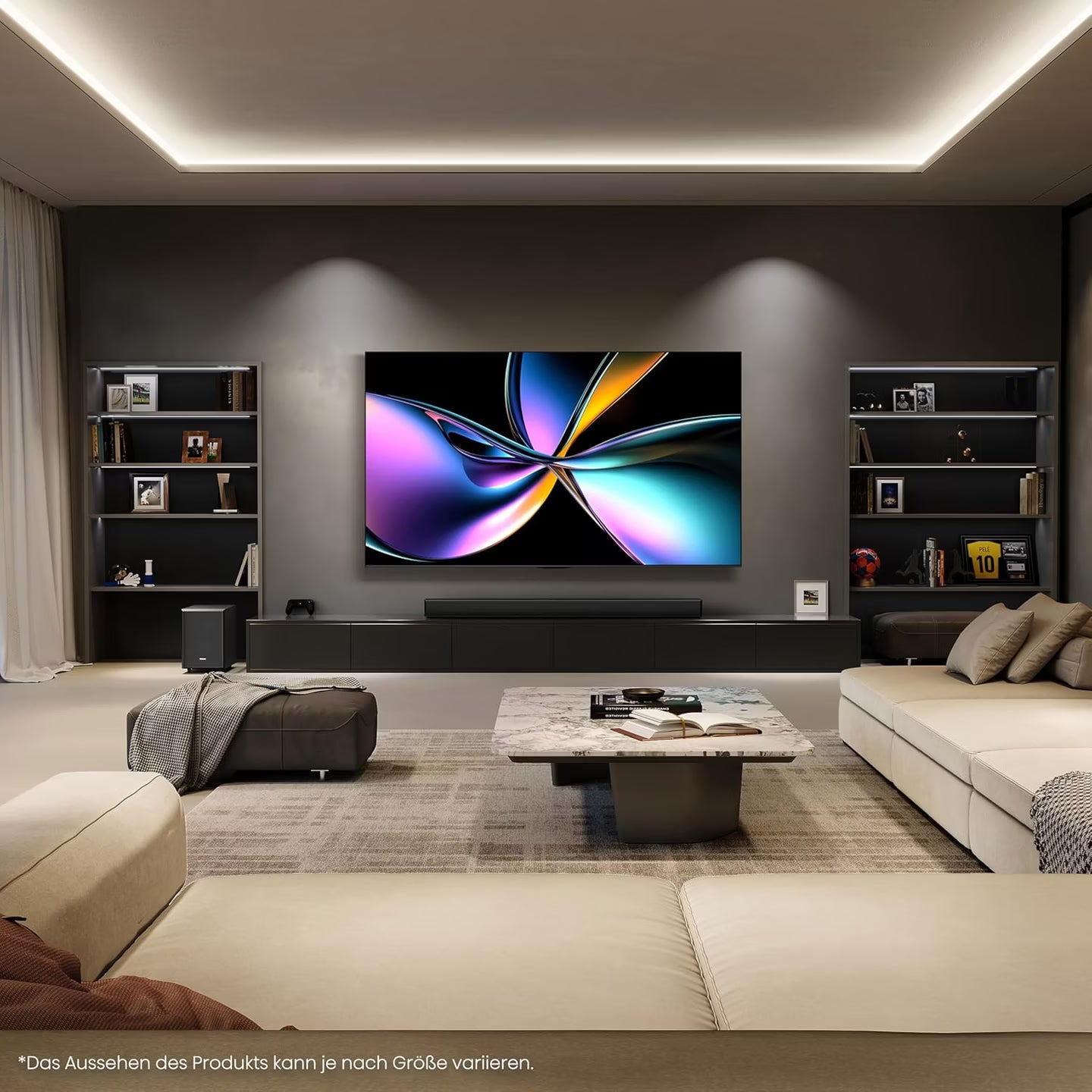 Hisense 85 Inch 4K Mini-LED QLED TV, 144Hz – 85U7Q Pro