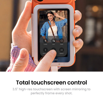 Insta360 Snap Selfie Screen with Light – 3.5" Smartphone Selfie Display