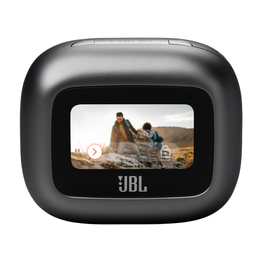 JBL LIVE FLEX 3 True Wireless, Noise Cancelling, Open Stick Earbuds, Smart Charging Case, Black