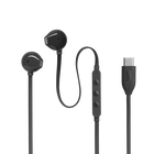 JBL TUNE 305C In Ear Headphone, Wired, USB-C, Hi Res, Black