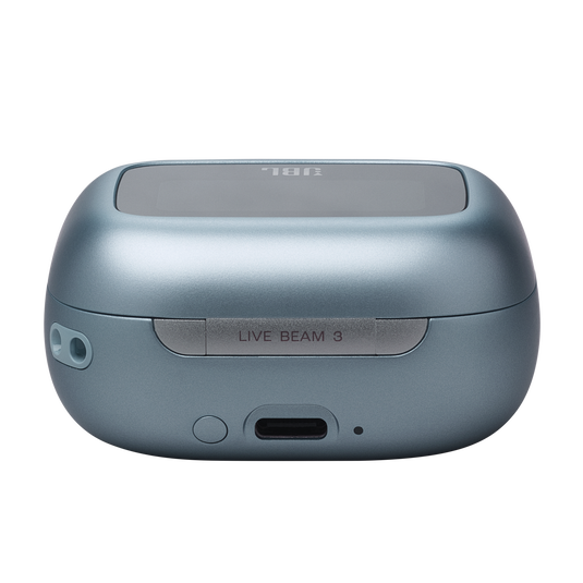 JBL Live Beam3 True Wireless Noise Cancelling Earbuds, Blue