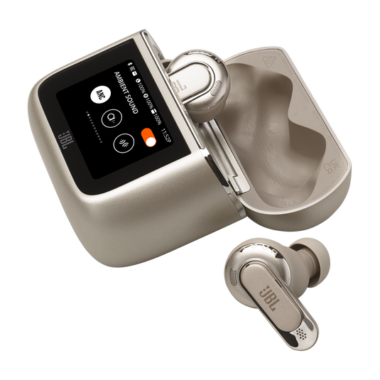 JBL Tour Pro 3 Noise Cancelling Earbuds Latte