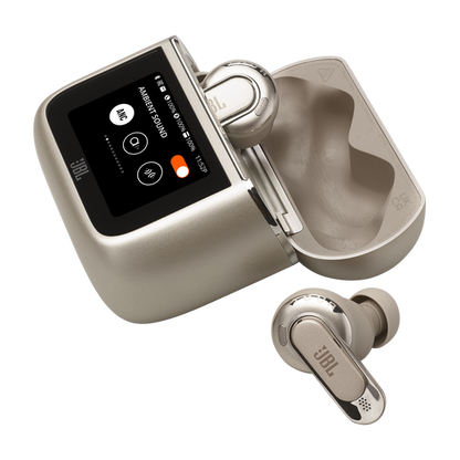 JBL Tour Pro 3 Noise Cancelling Earbuds Latte
