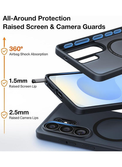 TORRAS Guardian Magnetic Case for Samsung Galaxy S26 Ultra - Black
