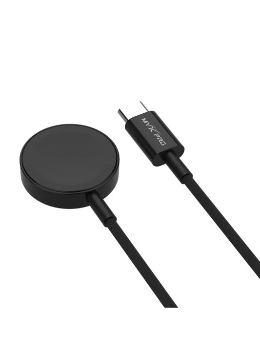 MYX PRO SNAP CHARGE WATCH CHARGER (1.2M) BLK