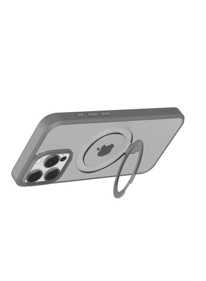 TORRAS Ostand Case for iPhone 16 Pro Max - Titanium Grey