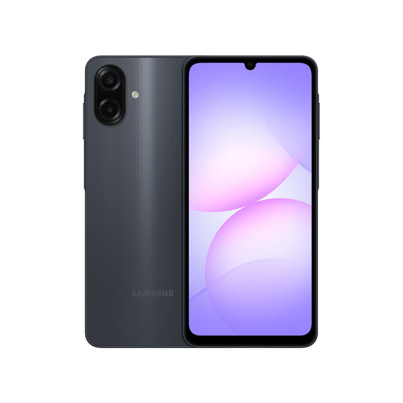 Samsung Galaxy A07s Black - Front